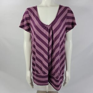 Maurices striped top plus size 2 2X